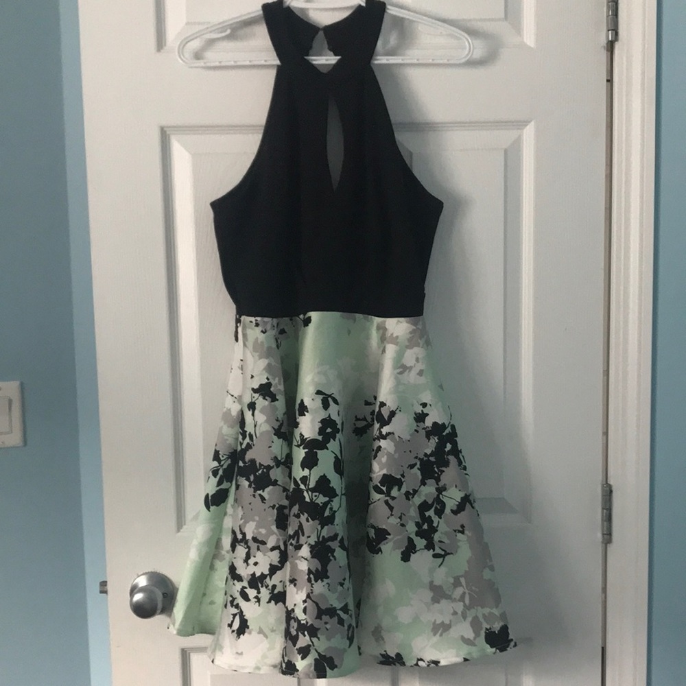 City Triangles Fit-and-flare Dress